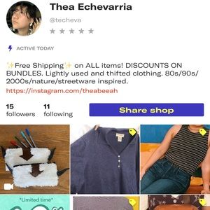 I’ve moved my shop to depop! 15% off *